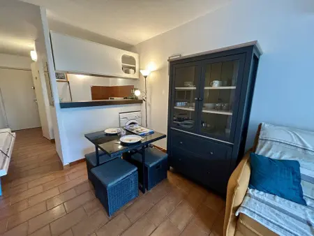 Studio cabine avec clim et parking - 3 pers. vue mer : photo 7