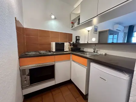 Studio cabine avec clim et parking - 3 pers. vue mer : photo 11