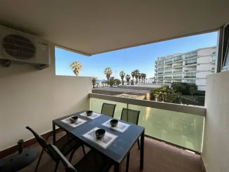 Studio cabine avec clim et parking - 3 pers. vue mer : photo 13