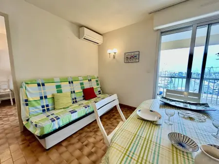 Appartement terrasse vue mer au port de Canet-en-Roussillon, 4 pers. : photo 12