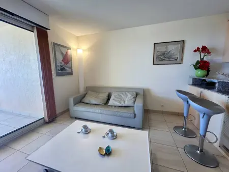 Appartement vue mer climatisé à Canet-en-Roussillon, 4 pers. : photo 3