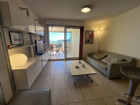 Appartement vue mer climatisé à Canet-en-Roussillon, 4 pers. : photo 5