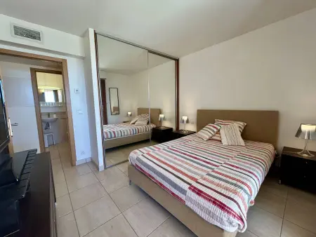 Appartement vue mer climatisé à Canet-en-Roussillon, 4 pers. : photo 11