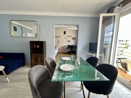 Appartement vue mer avec climatisation à Canet-en-Roussillon : photo 4