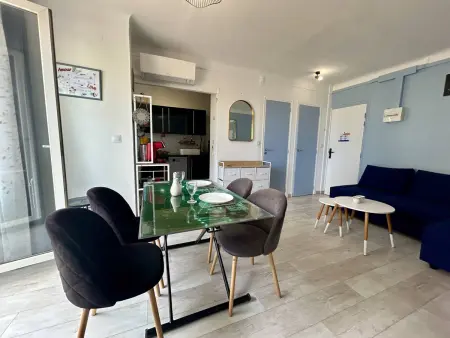 Appartement vue mer avec climatisation à Canet-en-Roussillon : photo 5