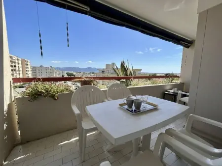 Appartement T3 vue mer et Canigou, parking privé, Canet-en-Roussillon : photo 21