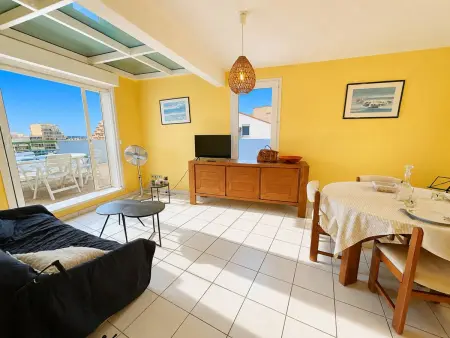 Duplex 4 chambres vue mer et bateaux, Canet-en-Roussillon : photo 2