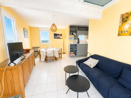 Duplex 4 chambres vue mer et bateaux, Canet-en-Roussillon : photo 4