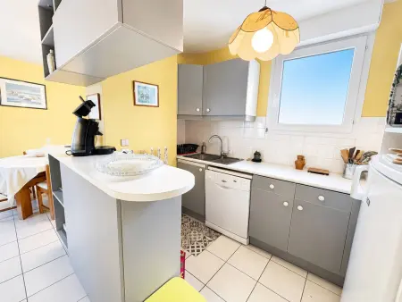 Duplex 4 chambres vue mer et bateaux, Canet-en-Roussillon : photo 6