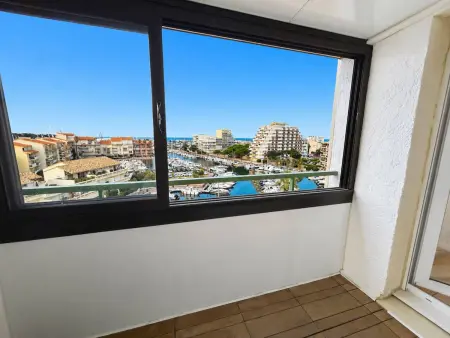Duplex 4 chambres vue mer et bateaux, Canet-en-Roussillon : photo 11