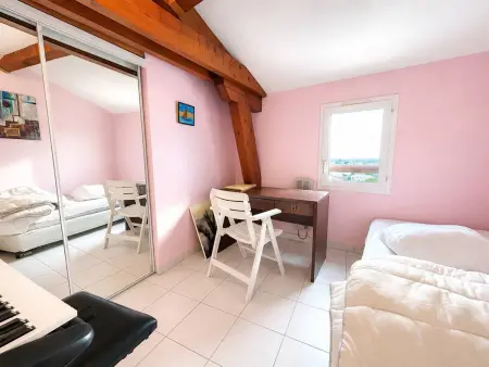Duplex 4 chambres vue mer et bateaux, Canet-en-Roussillon : photo 12