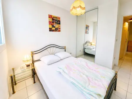 Duplex 4 chambres vue mer et bateaux, Canet-en-Roussillon : photo 14
