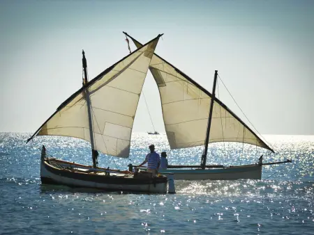 Duplex 4 chambres vue mer et bateaux, Canet-en-Roussillon : photo 17