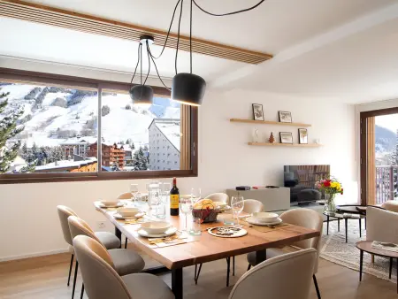Appartement 75 m² avec balcon Sud, pistes à 100 m, Les Deux Alpes : photo 2