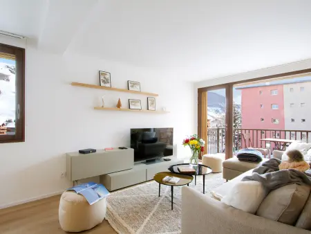 Appartement 75 m² avec balcon Sud, pistes à 100 m, Les Deux Alpes : photo 3