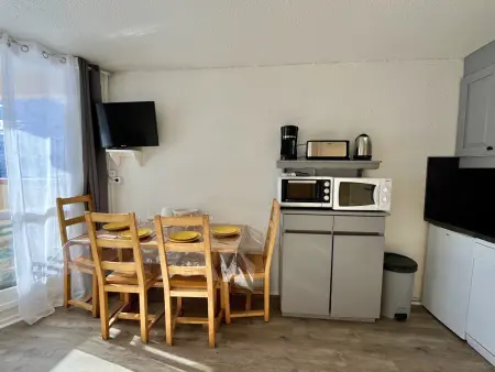 Appartement skis aux pieds, vue montagne - 4 pers. : photo 10