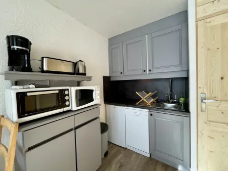 Appartement skis aux pieds, vue montagne - 4 pers. : photo 12