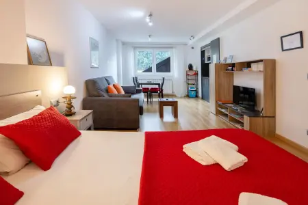 Studio moderne à Arinsal avec vue montagne et accès aux pistes