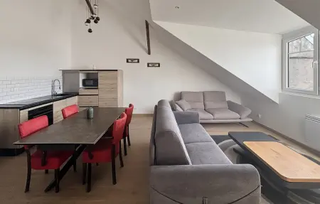 Appartement mansardé à Étaples, près du port et de la côte : photo 1