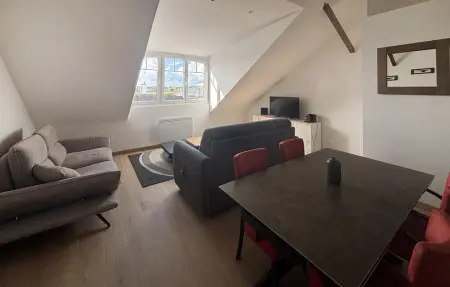 Appartement mansardé à Étaples, près du port et de la côte : photo 8