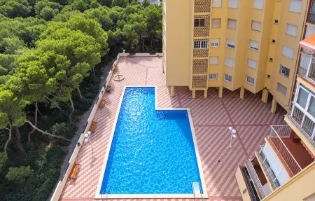 Appartement 2 chambres vue mer, piscine partagée, El Saler (Valence) : photo 7