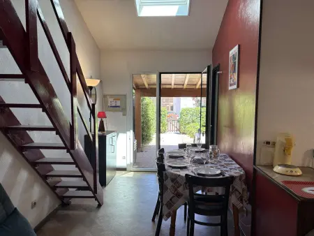 Maison clim, piscine, animaux OK - 6 pers., Maison 6 personnes à Fleury Saint Pierre la Mer : photo 10