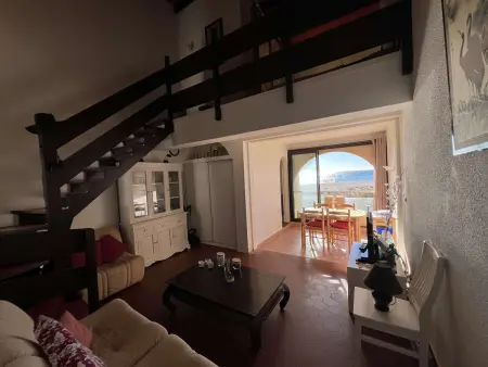 Duplex vue mer panoramique à Port Leucate, 4 pers. : photo 4