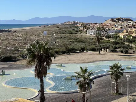 Duplex vue mer panoramique à Port Leucate, 4 pers. : photo 17
