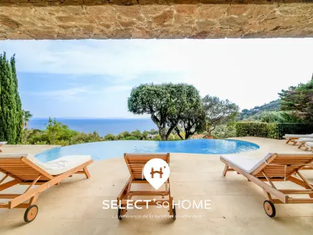 Villa suspendue vue mer à Aiguebelle, Le Lavandou, 10 pers. : photo 2
