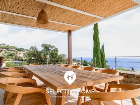 Villa suspendue vue mer à Aiguebelle, Le Lavandou, 10 pers. : photo 29
