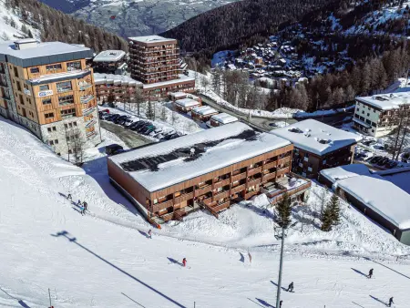 Appartement skis aux pieds vue montagne, La Plagne - 6 pers. : photo 1