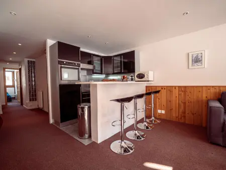 Appartement skis aux pieds vue montagne, La Plagne - 6 pers. : photo 6