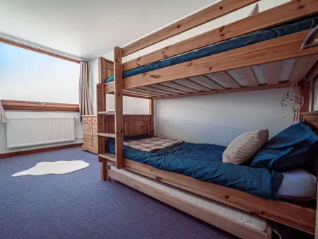 Appartement skis aux pieds vue montagne, La Plagne - 6 pers. : photo 9
