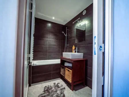 Appartement skis aux pieds vue montagne, La Plagne - 6 pers. : photo 14