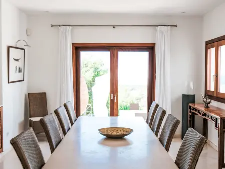 Villa Can Romani, piscine chauffée et vue mer à Sant Josep : photo 1