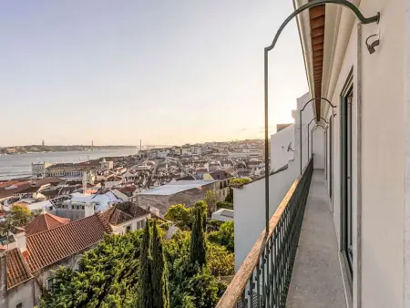 Penthouse with River View, Appartement 8 personnes à Lisbonne : photo 8