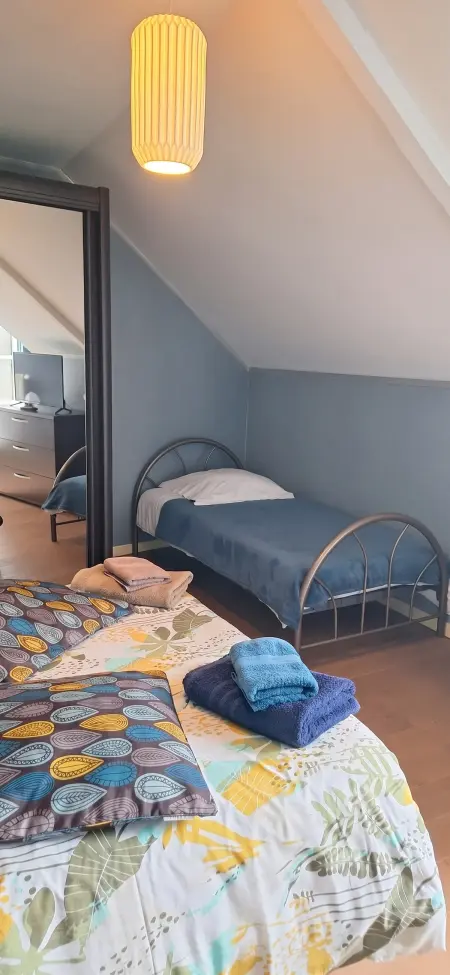 Appartement Pleugueneuc 75 m² avec terrasse, Appartement 6 personnes à Pleugueneuc : photo 13