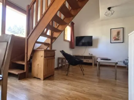 Duplex 8 pers. calme à Orcières Merlette, pieds dans la neige : photo 8