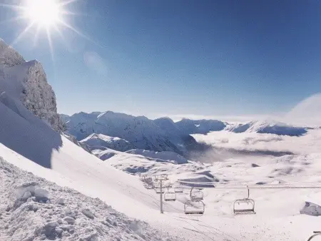 Duplex 8 pers. calme à Orcières Merlette, pieds dans la neige : photo 12