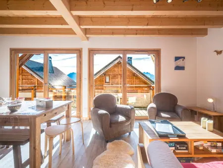 Chalet vue panoramique - 9 pers., Appartement 9 personnes à La Toussuire : photo 1