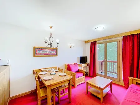Appartement La Toussuire, animaux admis, vue sur la station : photo 3