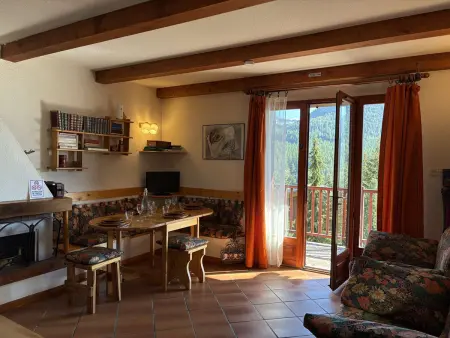 Appartement avec terrasse et jardin - 4 pers., Appartement 4 personnes à Montgenèvre : photo 1