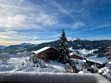 Chalet rénové, vue exceptionnelle - 8 pers., Chalet 8 personnes à Les Gets : photo 1