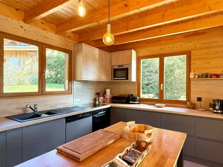 Chalet rénové, vue exceptionnelle - 8 pers., Chalet 8 personnes à Les Gets : photo 3