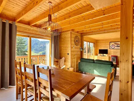 Chalet rénové, vue exceptionnelle - 8 pers., Chalet 8 personnes à Les Gets : photo 4