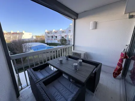 Charmant studio avec clim près de la plage - 3 pers. : photo 6