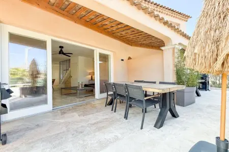 Maison Bambou avec piscine chauffée à Plan-de-la-Tour, 6 pers. : photo 6
