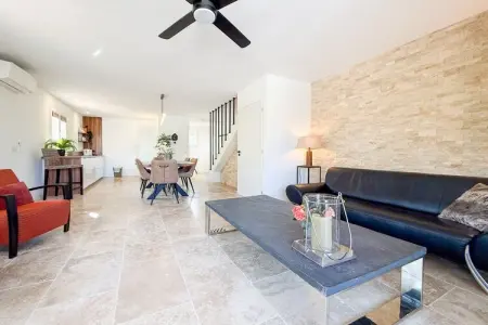 Maison Bambou avec piscine chauffée à Plan-de-la-Tour, 6 pers. : photo 18