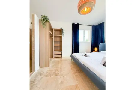 Maison Bambou avec piscine chauffée à Plan-de-la-Tour, 6 pers. : photo 21