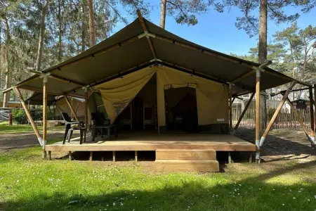 Tente Safari 6 personnes, glamping à Zutendaal (Belgique) : photo 1